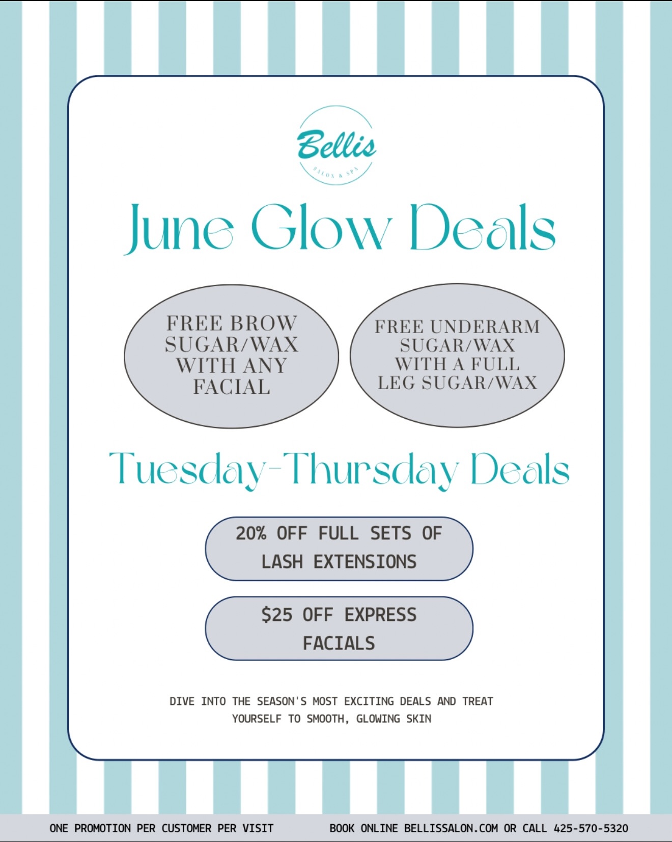 June Glow Deals at Bellis